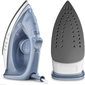 Ferro de passar Electrolux ESI10 azul a vapor e a seco com base antiaderente