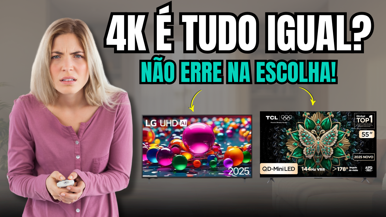Qual TV comprar? Compare 5 modelos 4K de 50 e 55 polegadas