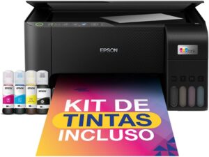 Impressora multifuncional Epson EcoTank L3250 com tanque de tinta frontal