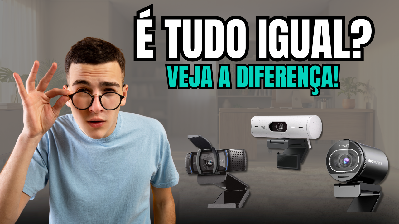 Qual Webcam Comprar? 5 Opções para não errar na escolha!
