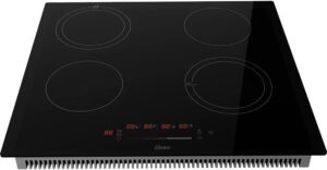 Cooktop de indução Oster OTOP402 4 bocas com mesa de vidro cerâmico